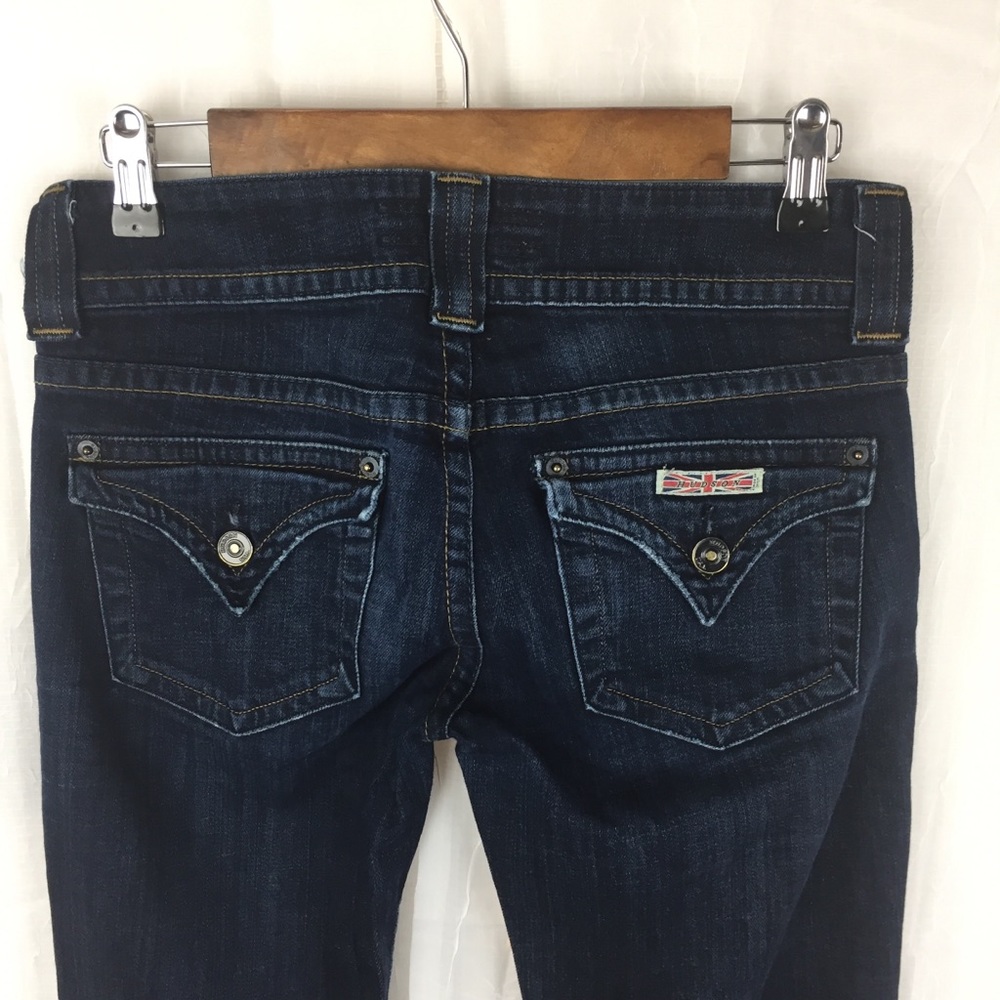 Hudson Signature Flap Pocket Bootcut Dark Wash